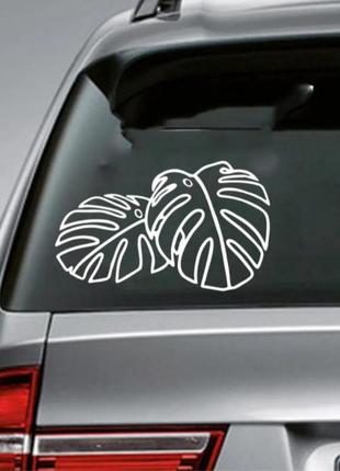 Виниловая наклейка 30*18 см для автомобиля