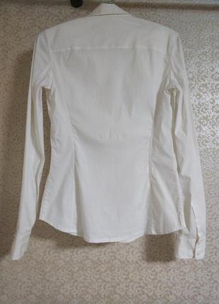 Prada оригинал актуальная рубашка рубашка кэжуал приталенный крой бренд prada оригинал,р.402 фото