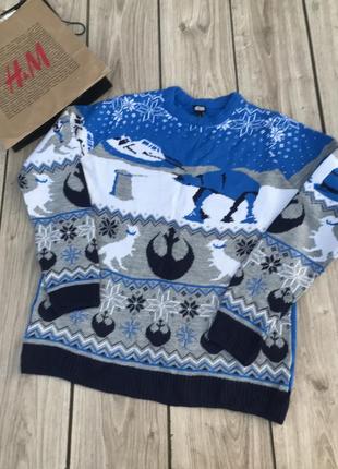 Светр h&m star wars реглан кофта новий свитер лонгслив стильный  худи пуловер актуальный джемпер тренд