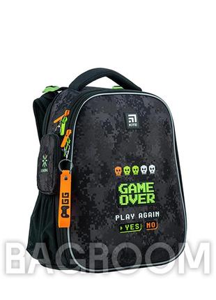 Рюкзак шкільний каркасний kite education  game over k24-531m-6