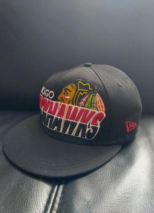 Кепка (снепбек) new era (chicago blackhawks)