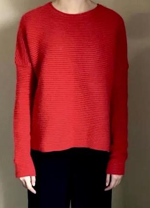 Maje ❤️ красный свитер10 фото