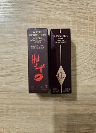 Помада charlotte tilbury night crimson 3.5g1 фото