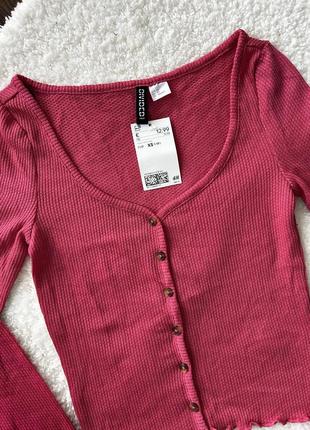 Кофта. жіноча кофта. вкорочена кофта. топ. h&amp;m 5