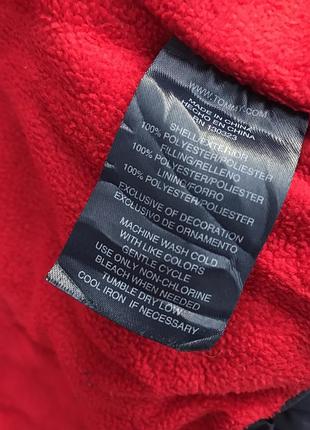 Куртка tommy organic теплая на флисе пуховик3 фото