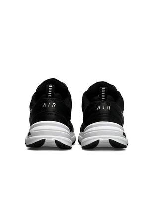 Nike air monarch iv чорні з білим5 фото
