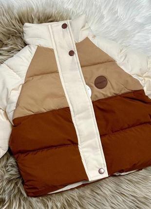 Стильная и качественная курточка
утепленные синтепоном \подкладка нейлон
материя\пластовка1 фото
