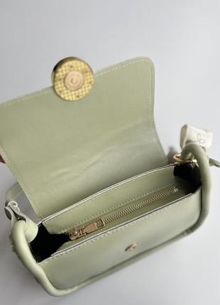 Оливкова сумочка4 фото