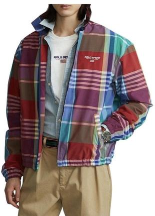 Легкая мужская куртка ветровка polo ralph lauren оригинал с бирками