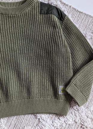 Светр светер кофта zara на 3-4 роки 98-104 см  на хлопчика3 фото