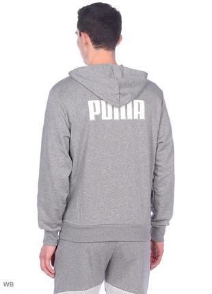 Толстовка puma rebel bold fz hoody tr ( оригинал )5 фото