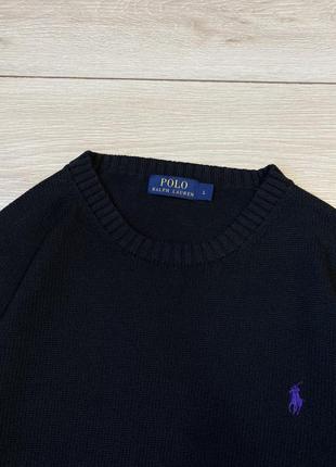 Мужской плотный свитер polo ralph lauren (оригинал)3 фото