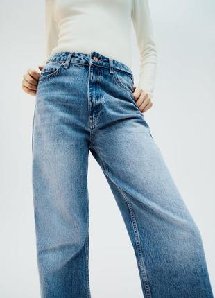 Джинсы, джинсы зара, прямые джинсы зара4 фото