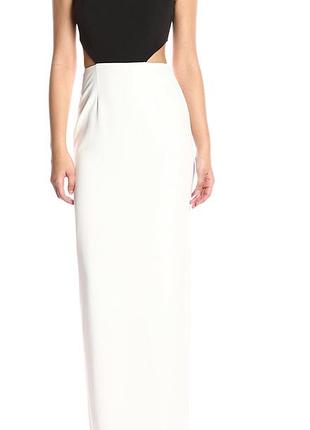 Вечірнє плаття з вирізом халтер від aidan mattox $195