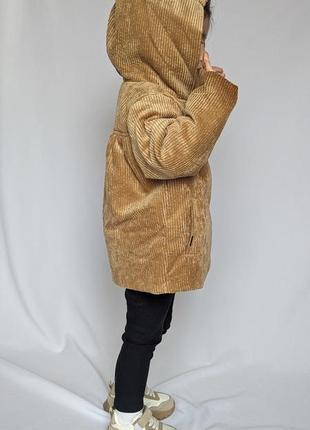 Куртка вельветовая, велюровая демисезонная бемби, куртка весенняя с капюшоном bembi, размер 86, 92, 987 фото