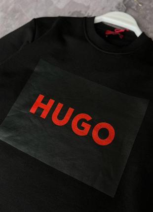Світшот hugo boss чорний 🫀4 фото