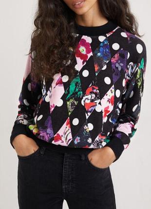 Desigual  яркий свитшот джемпер /9453/