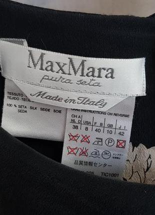 Стильное шелковое платье max mara, 100% шелк, оригинал (marc cain,helmut,escada)9 фото