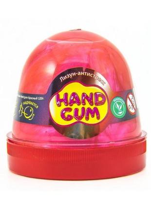 Лізун-антистрес тм mr.boo hand gum червоний 120 г.1 фото