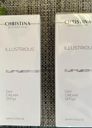 Дневной крем christina illustrious spf 50