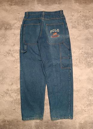 Винтажные джинсы polo ralph lauren baggy jeans y2k,sk81 фото