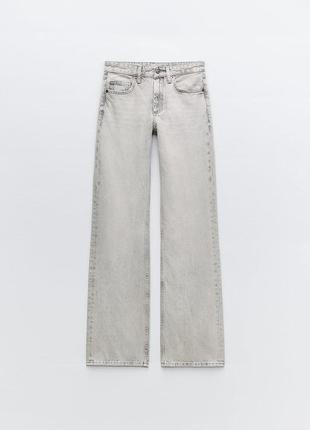 Джинси, стильні джинси зара , джинси wide leg7 фото