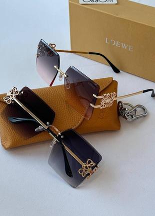 Очки в стиле loewe