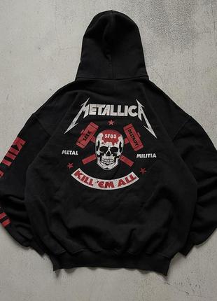 Metallica kill «em all худи vintage hoodie винтаж6 фото