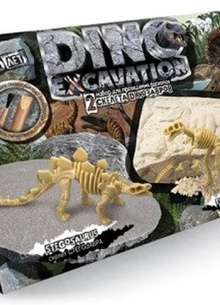 Набір для проведення розкопок "dino excavation" динозаври укр. (6), dex-01-04,05,061 фото