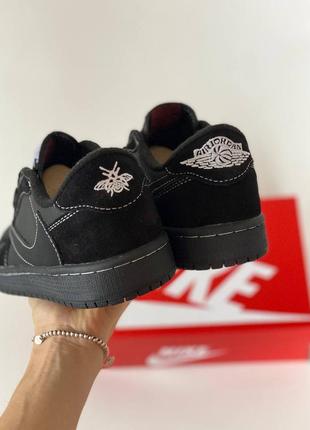 Женские кроссовки jordan 1 low x travis scott og люкс качество4 фото