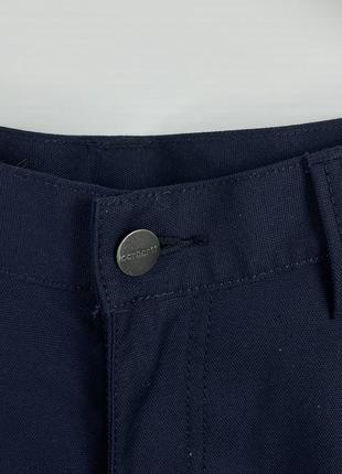 Карго брюки carhartt новые синие рабочие l-xl размер4 фото