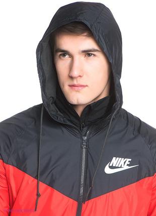 Куртка ветровка nike windrunner с водоотталкивающим покрытием р. 44-46 (s)4 фото