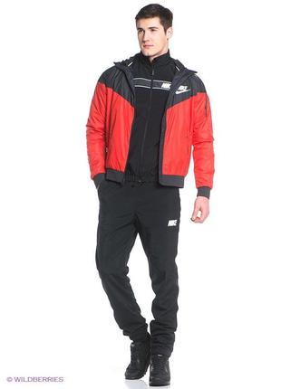 Куртка ветровка nike windrunner с водоотталкивающим покрытием р. 44-46 (s)