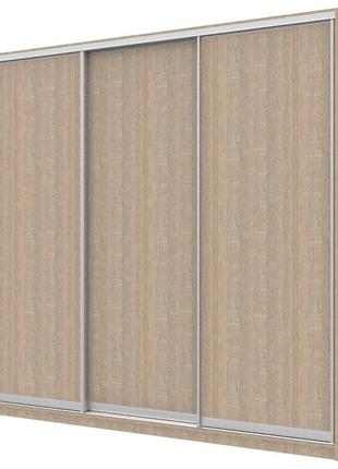 Шафа купе doros сіті 24 дуб cонома 3 дсп 238х60х240 (42001003)