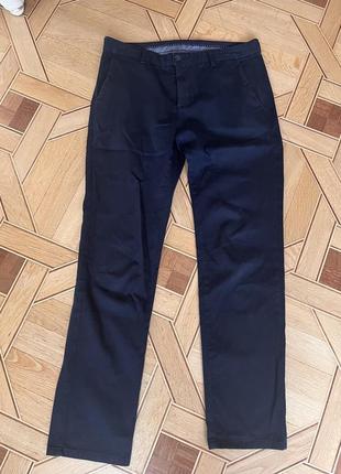Брюки штаны мужские синие lc waikiki 34 размер прямые, xl