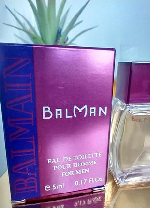 Balmain balman pour homme for men миниатюра 5мл5 фото