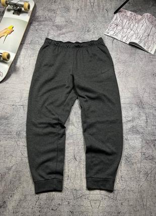 Nike therma grey sweatpant, спортивные штаны от nike3 фото