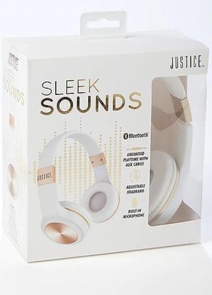 Навушники justice бездротові 160 mа·год sleek sounds бездротова гарнітура bluetooth1 фото