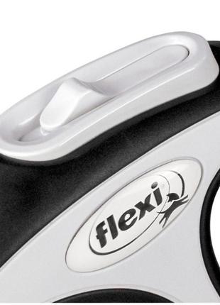 Flexi new comfort xs - поводок-рулетка для собак до 12 кг, лента, 3 м2 фото