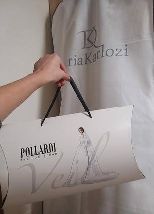 Весільна сукня бренду pollardi (daria karlozi)6 фото