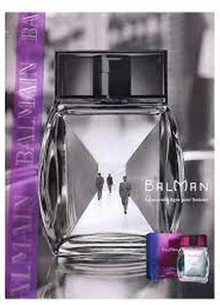 Balmain balman pour homme for men миниатюра 5мл6 фото