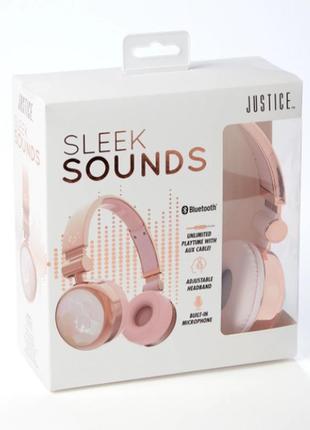 Навушники justice бездротові 160 маг sleek sounds бездротова гарнітура bluetooth2 фото