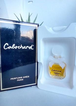 Cabochard gres винтажная миниатюра parfum/чистые духи, 1.8 мл