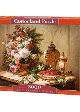 Пазлы castorland 3000 эл. цветы. живопись