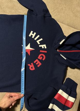 Tommy hilfiger оригинал на флисе худи,кофта,свитер,свитшот6 фото