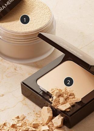 Компактна пудра laura mercier
translucent pressed setting powder.8 фото