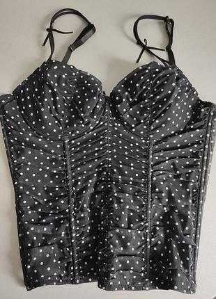 Топ корсет сетка