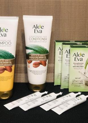 Eva aloe vera ampoules ампули для зміцнення волосся з алое вера єгипет