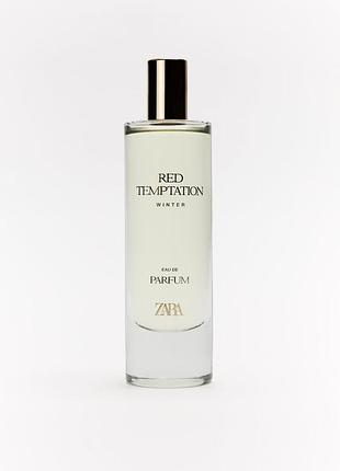 Духи женские zara red temptation winter