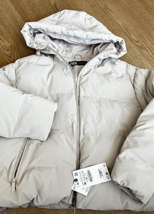 Непродуваемая и непромокаемая куртка zara размер м8 фото